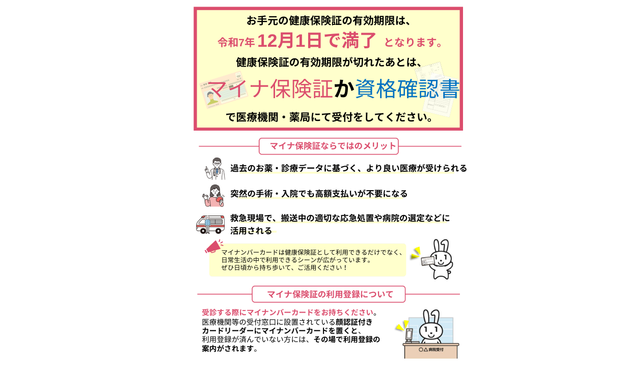 マイナ保険証提示